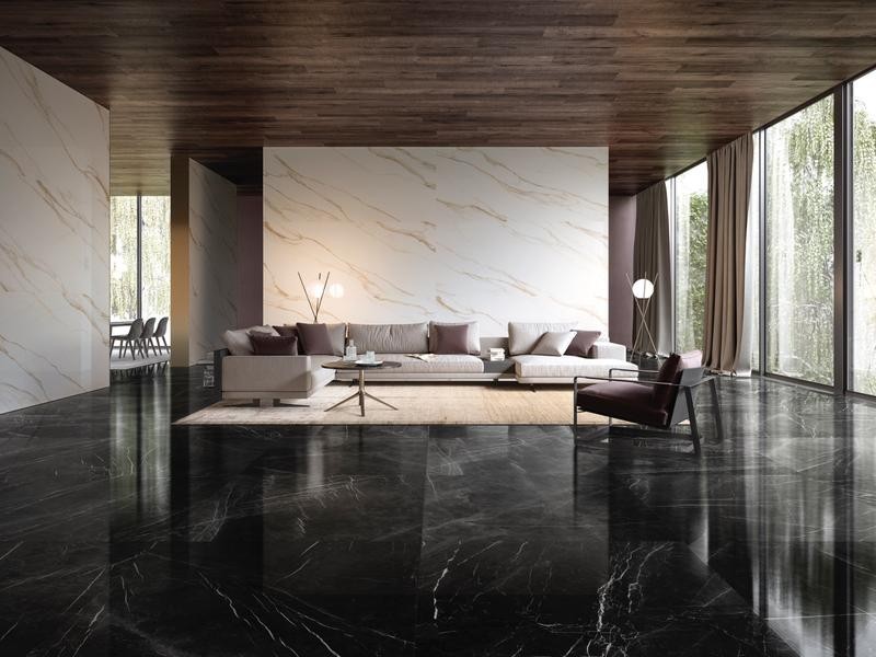 The Allure of Marble Look Porcelain Tiles