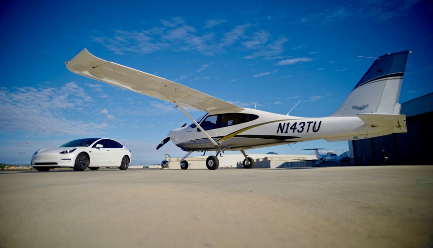 A Car and an Air Plane