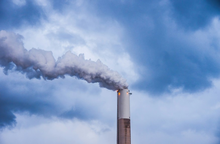 Carbon Emitting from Factory