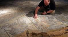 Chedworth Roman Villa Unveils Precious Mosaics