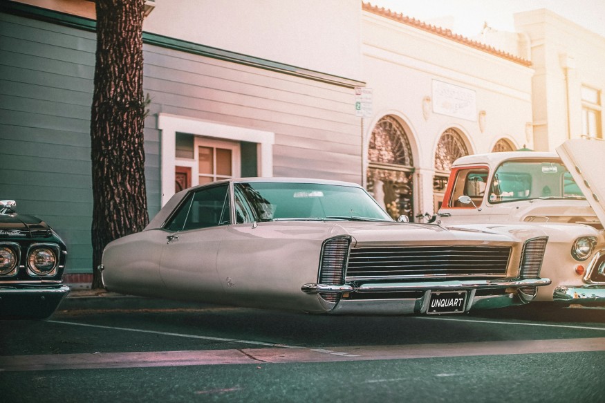 Classic Car Hovering