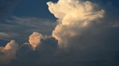Cloud Illuminated by Sunlight
