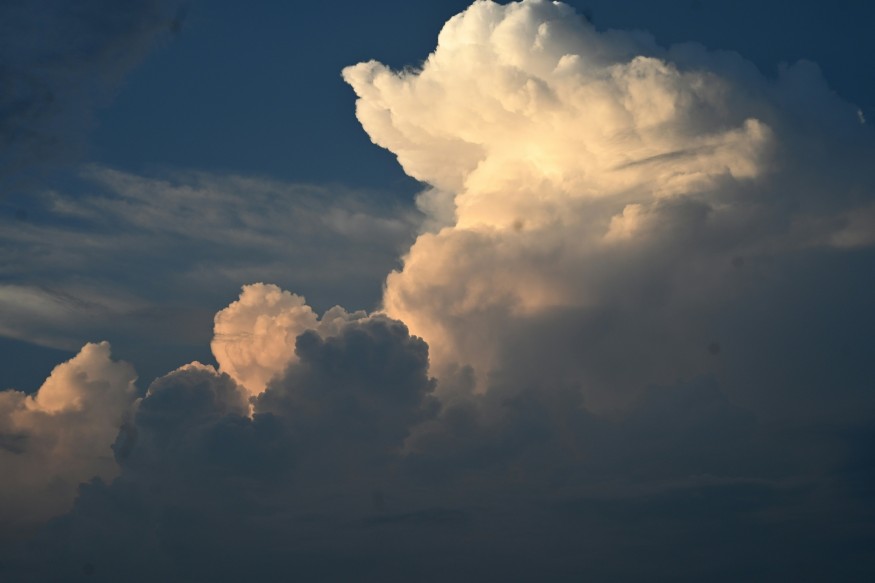 Cloud Illuminated by Sunlight
