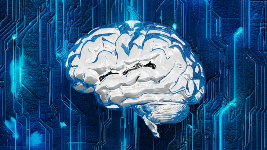 Digital Artwork of Brain and Machine