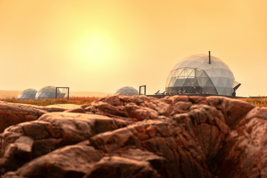 Illustration of Mars Colonization