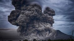 Large Scale Volcanic Eruption