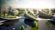 Luca Curci Architects Proposes a Sustainable Floating System With AI Support