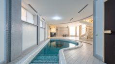 Luxury house with small swimming pool