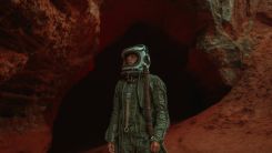 Person Wearing Astronaut Suit