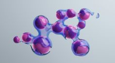 Purple and Blue Substance
