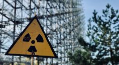 Radiation Warning Sign