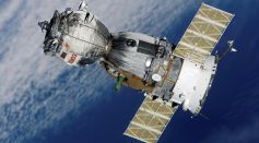 Satellite in Space