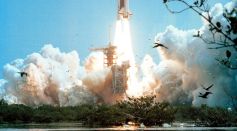 Space Shuttle Launching