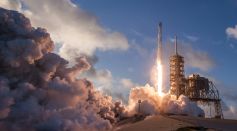 SpaceX Rocket Ship Launching