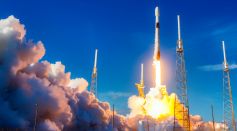 SpaceX Rocket Ship Launching