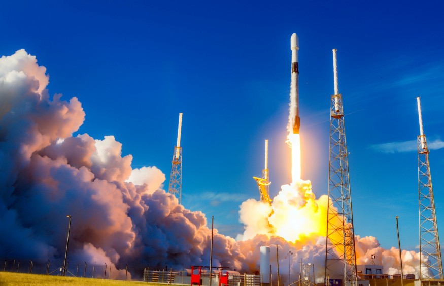SpaceX Rocket Ship Launching
