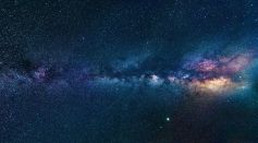 Starry Night Sky with Milky Way