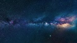 Starry Night Sky with Milky Way
