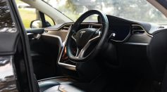 Tesla Model X Interior View