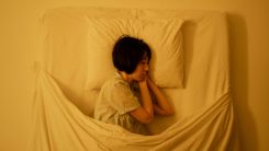 woman lying down