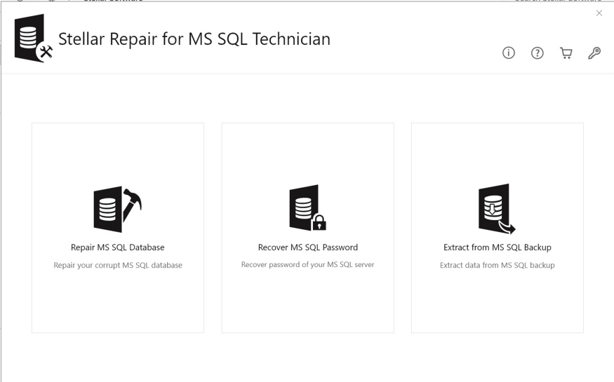 Stellar Repair for MS SQL Technician